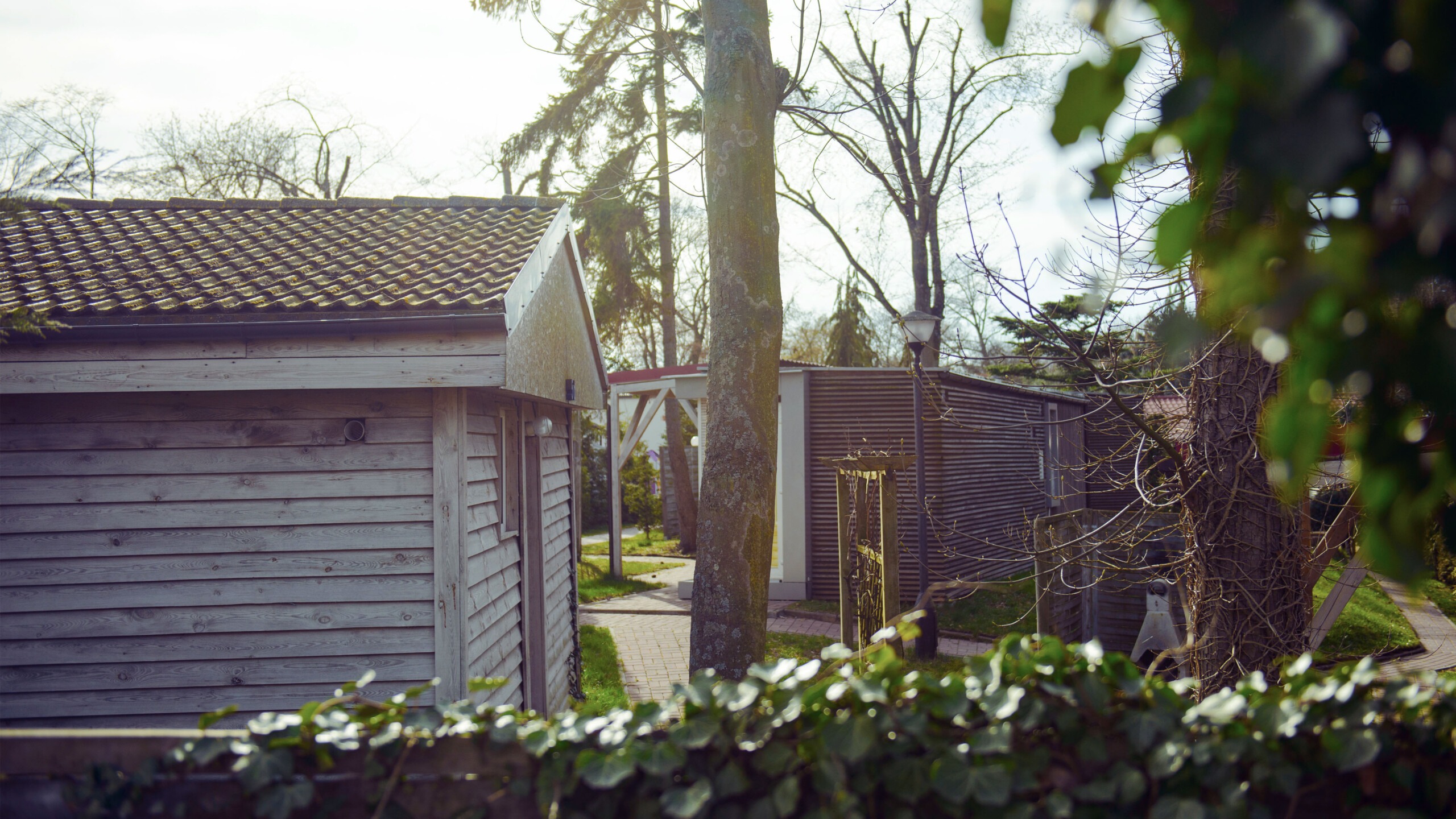 Ældre sommerhus med tilbygning